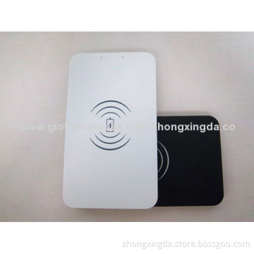 100-200kHz mini portable wireless smart phone charger with Qi standard, 5W power,